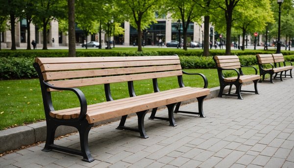 Bancs extérieurs : confort et style pour vos espaces publics