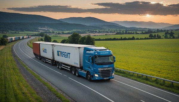 Révélez les avantages du transport routier de fret en europe